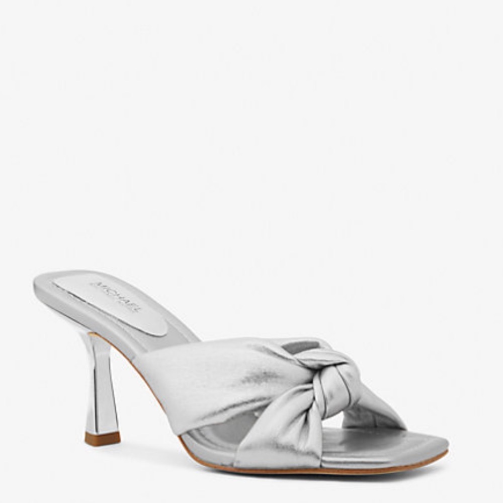 Michael Kors | Elena Silver Heels Size: 11